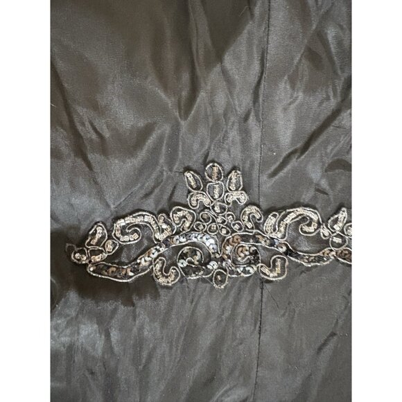 Strapless Goth Steampunk Gown Size M Halloween Ball Gothic Bride Masquerade Vamp - Picture 13 of 15